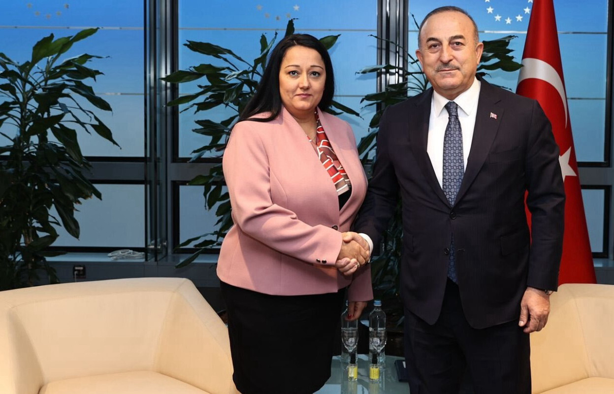 Avrupa Yatırım Bankası Başkan Yardımcısı Pavlova ile Dışişleri Bakanı Çavuşoğlu