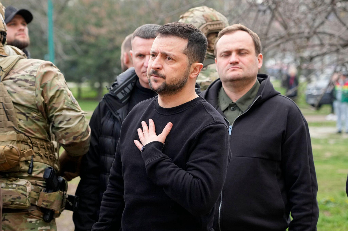 Ukrayna Devlet Başkanı Volodimir Zelenskiy