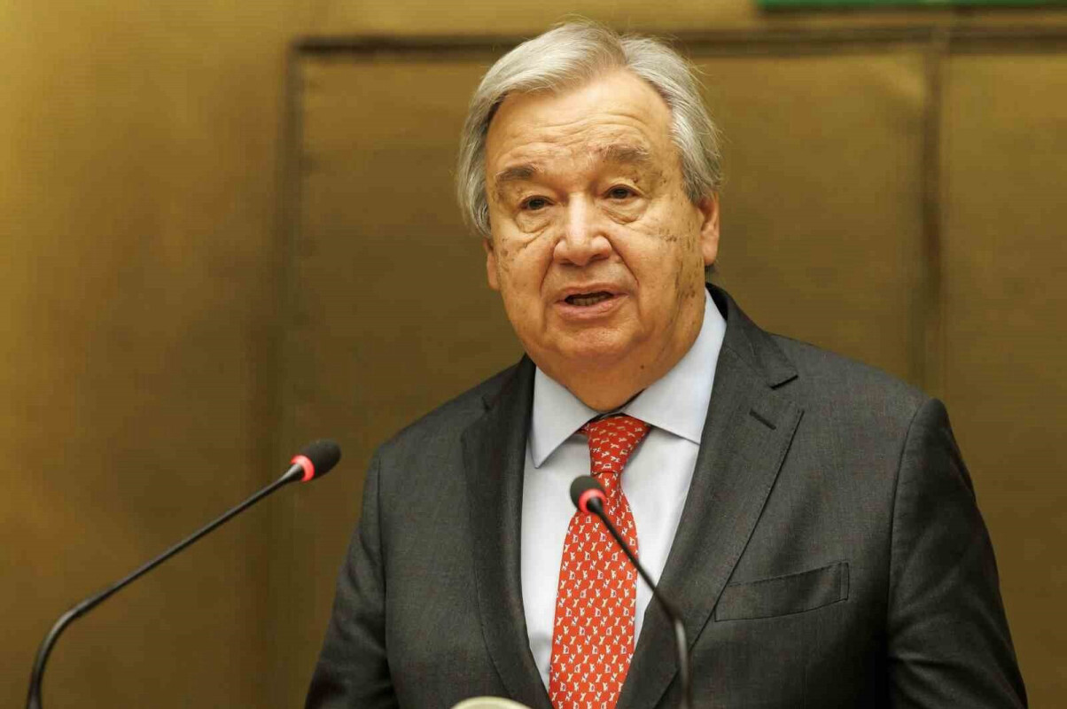 Birleşmiş Milletler (BM) Genel Sekreteri Antonio Guterres.