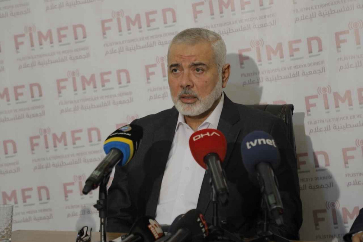 Hamas Siyasi Büro Başkanı İsmail Haniye.