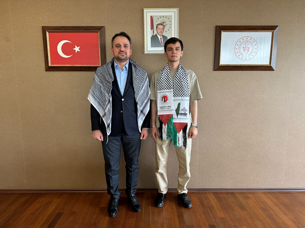 Gençlik ve Spor Bakan Yardımcısı Enes Eminoğlu ve Necmettin Erbakan Akyüz