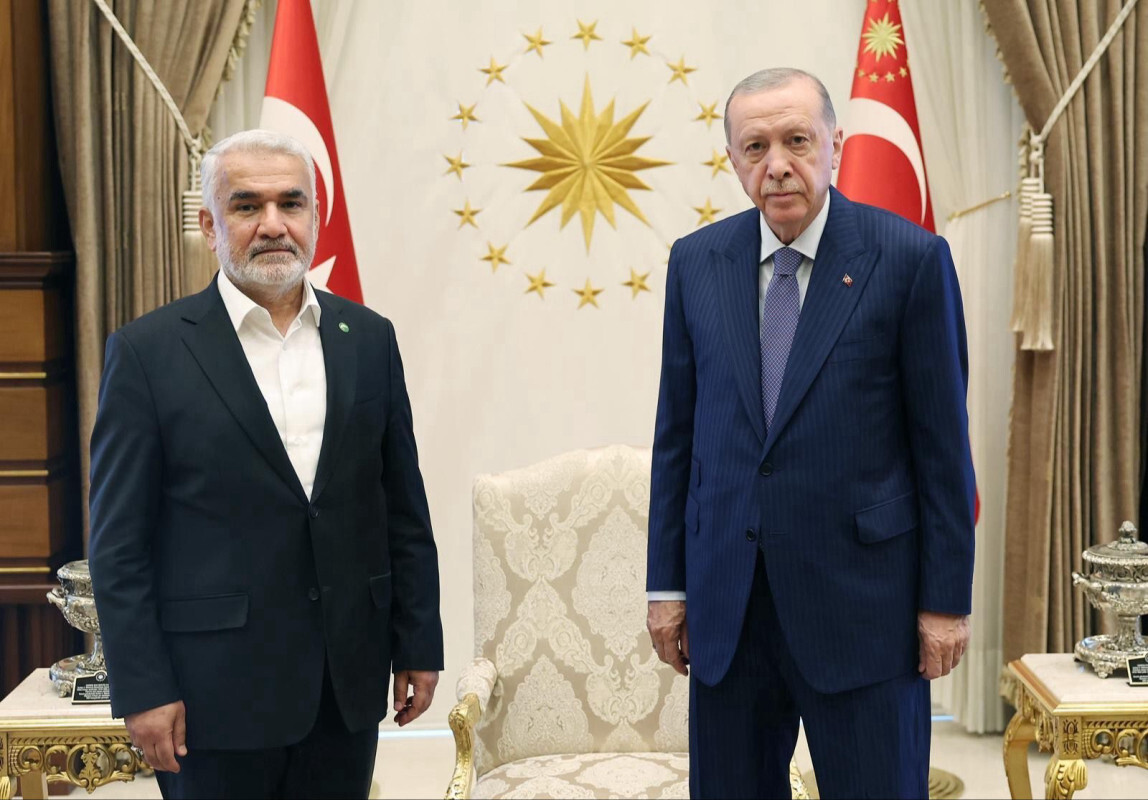 Cumhurbaşkanı Erdoğan HÜDA PAR Genel Başkanı Yapıcıoğlu'nu kabul etti