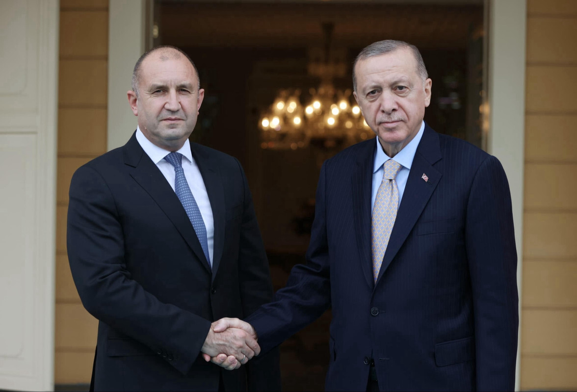 Arşiv - Cumhubaşkanı Recep Tayyip Erdoğan ile Bulgaristanlı mevkidaşı Rumen Radev.