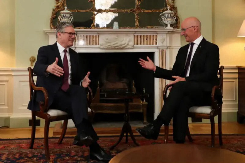 Başbakan Keir Starmer ve İskoçya Başbakanı John Swinney