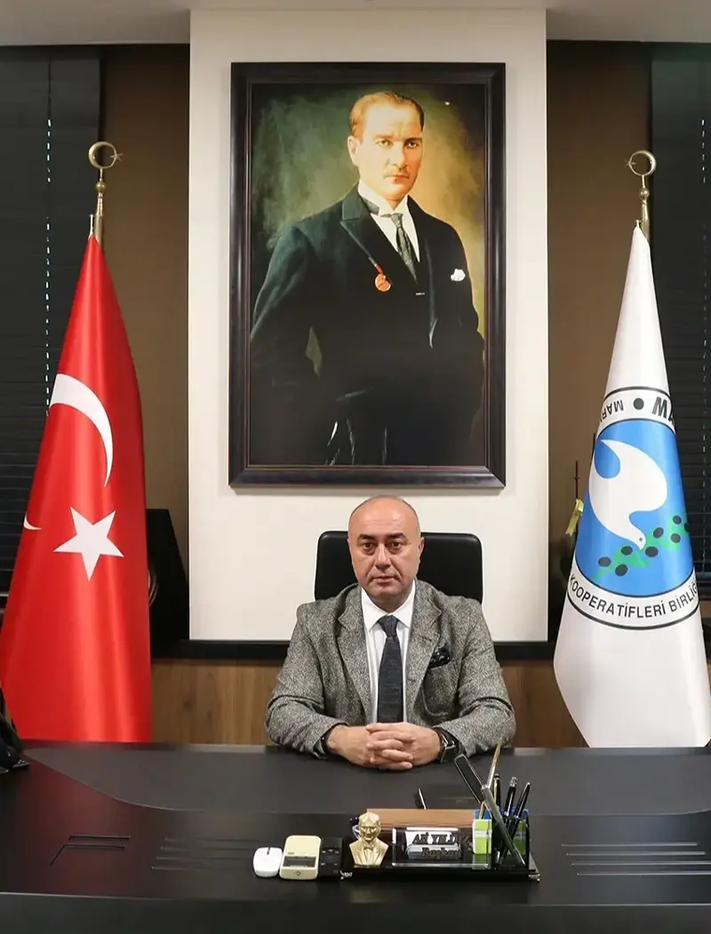 Marmarabirlik'in Yönetim Kurulu Başkanı Ali Yıldız.