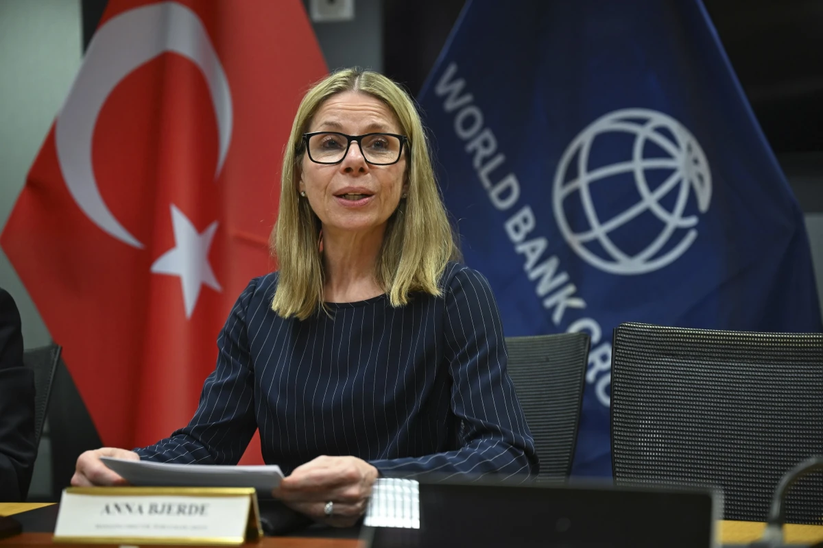 Dünya Bankası Operasyonlardan Sorumlu Genel Müdürü Anna Bjerde.