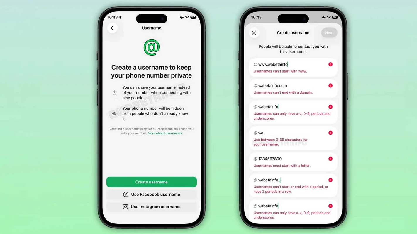 WhatsApp’ta kullanıcı adı dönemi başlıyor: Güncelleme yayınlandı