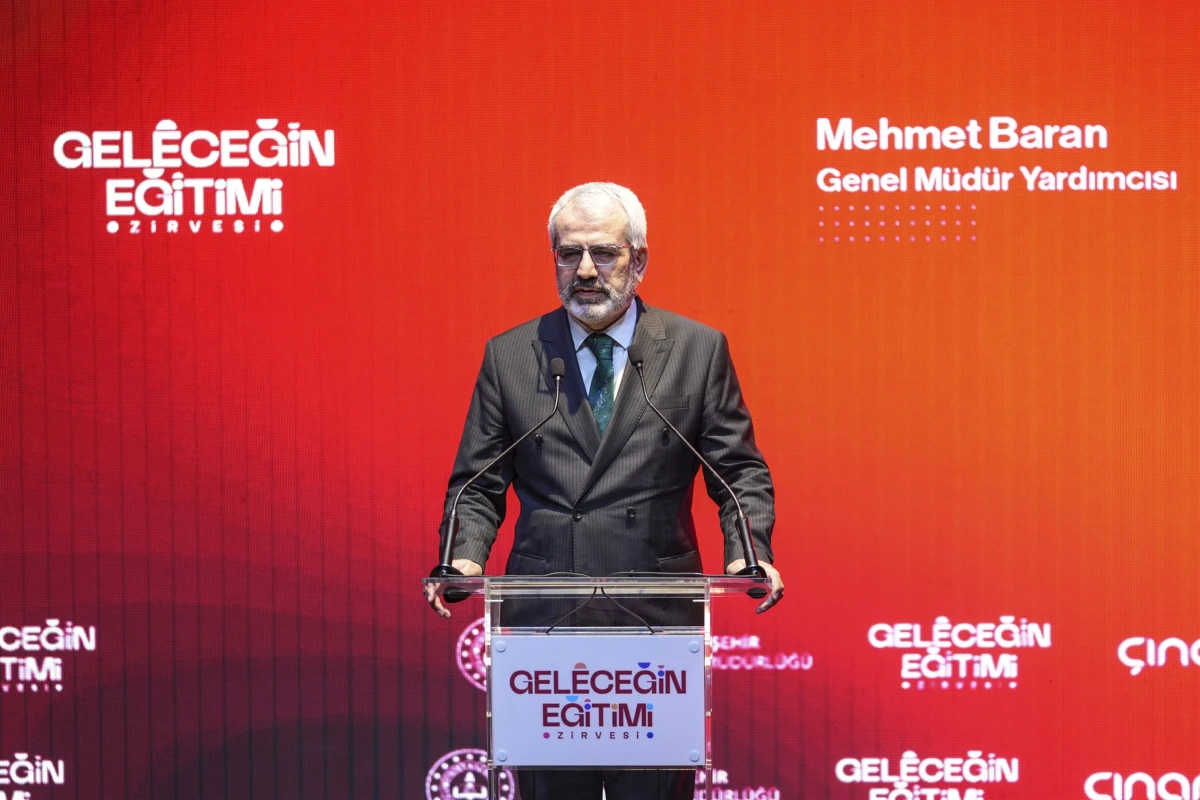 Milli Eğitim Bakanlığı Özel Eğitim Kurumları Genel Müdür Yardımcısı Mehmet Baran.