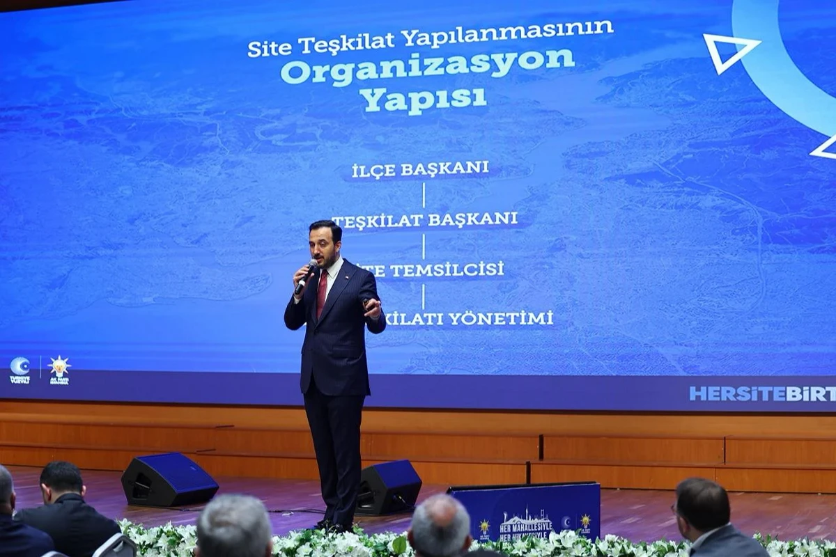AK Parti İstanbul İl Başkanı Abdullah Özdemir.