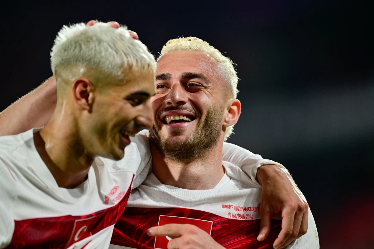 A Milli Takım şov yaptı: Türkiye 4-0 Kuzey Makedonya (ÖZET)