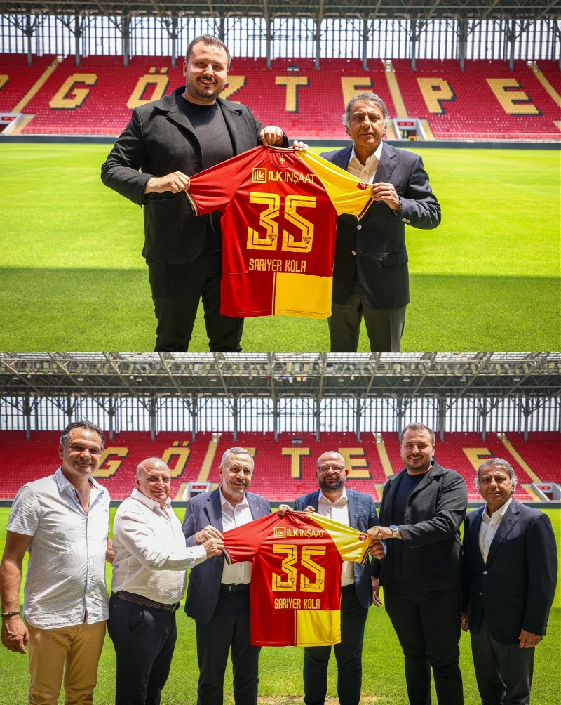 Sarıyer Kola Göztepe Spor Kulübü’nün yeni sponsoru oldu