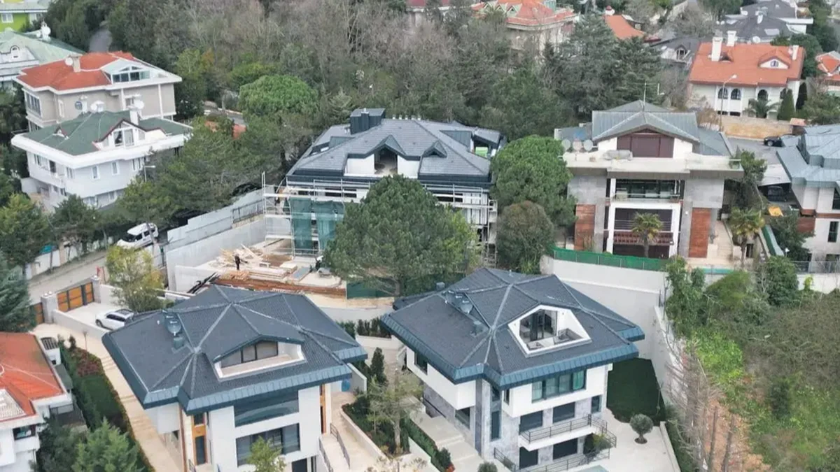  Emirgan'daki lüks villalar