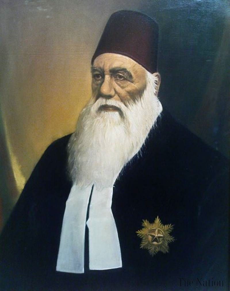 Aligarh'ın kurucusu Sir Seyyid Ahmed Han