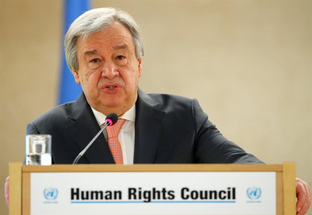 Antonio Guterres, BM Genel Sekreteri 