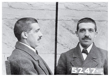 Charles Ponzi, Kanada hapishanesi.