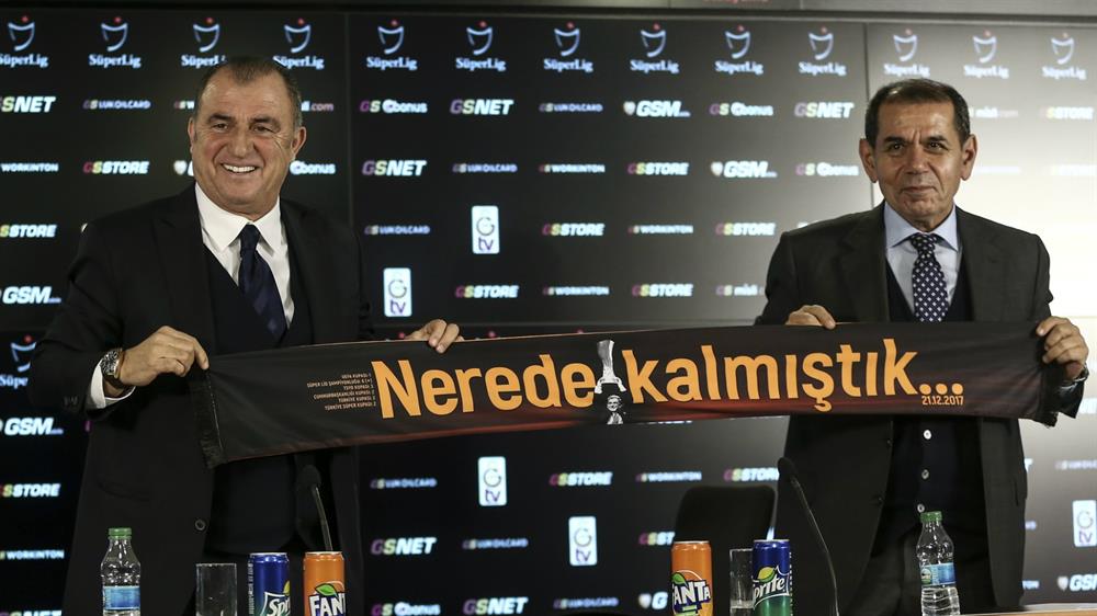 Fatih Terim, devre arasında Galatasaray'la 1.5 yıllık sözleşme imzaladı.