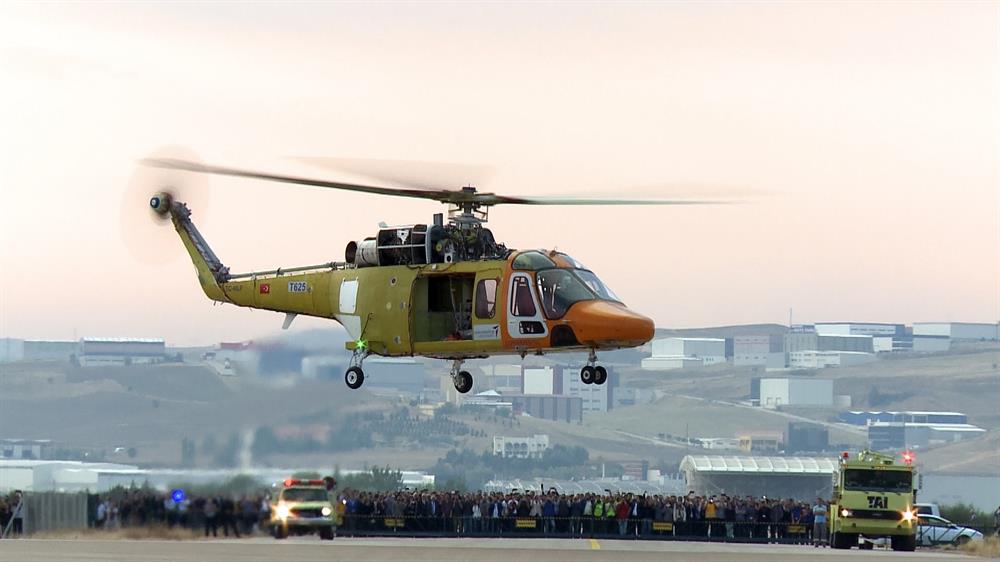 Yerli helikopter T625 ilk kez havalandı