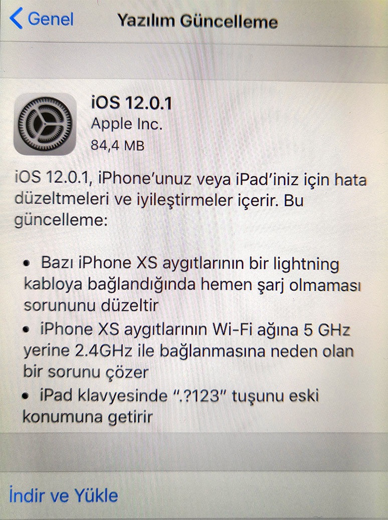 iOS 13 Güncelleme Doğrulanamadı