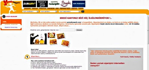 Yemek Sepeti - 2001