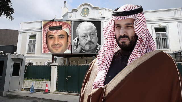 Suudi Arabistan Veliaht Prensi Muhammed bin Selman, Suud el-Kahtani ve Cemal Kaşıkçı