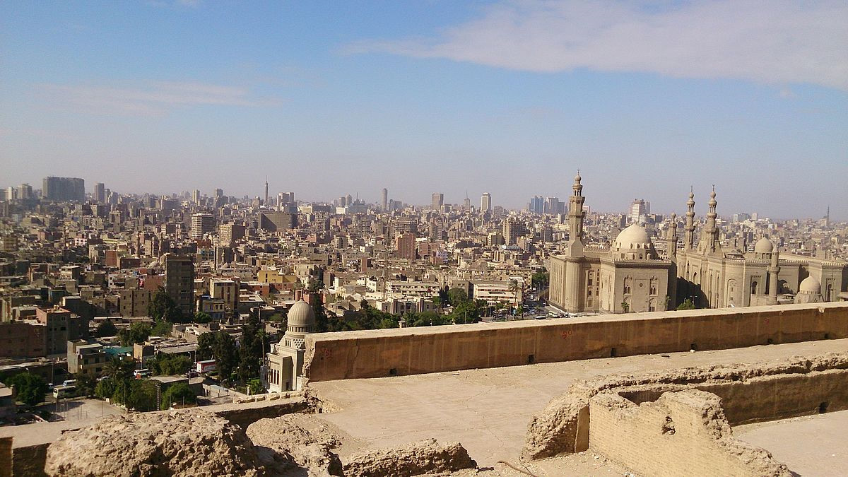 Kahire Kalesi'nden eski şehrin görünüşü...