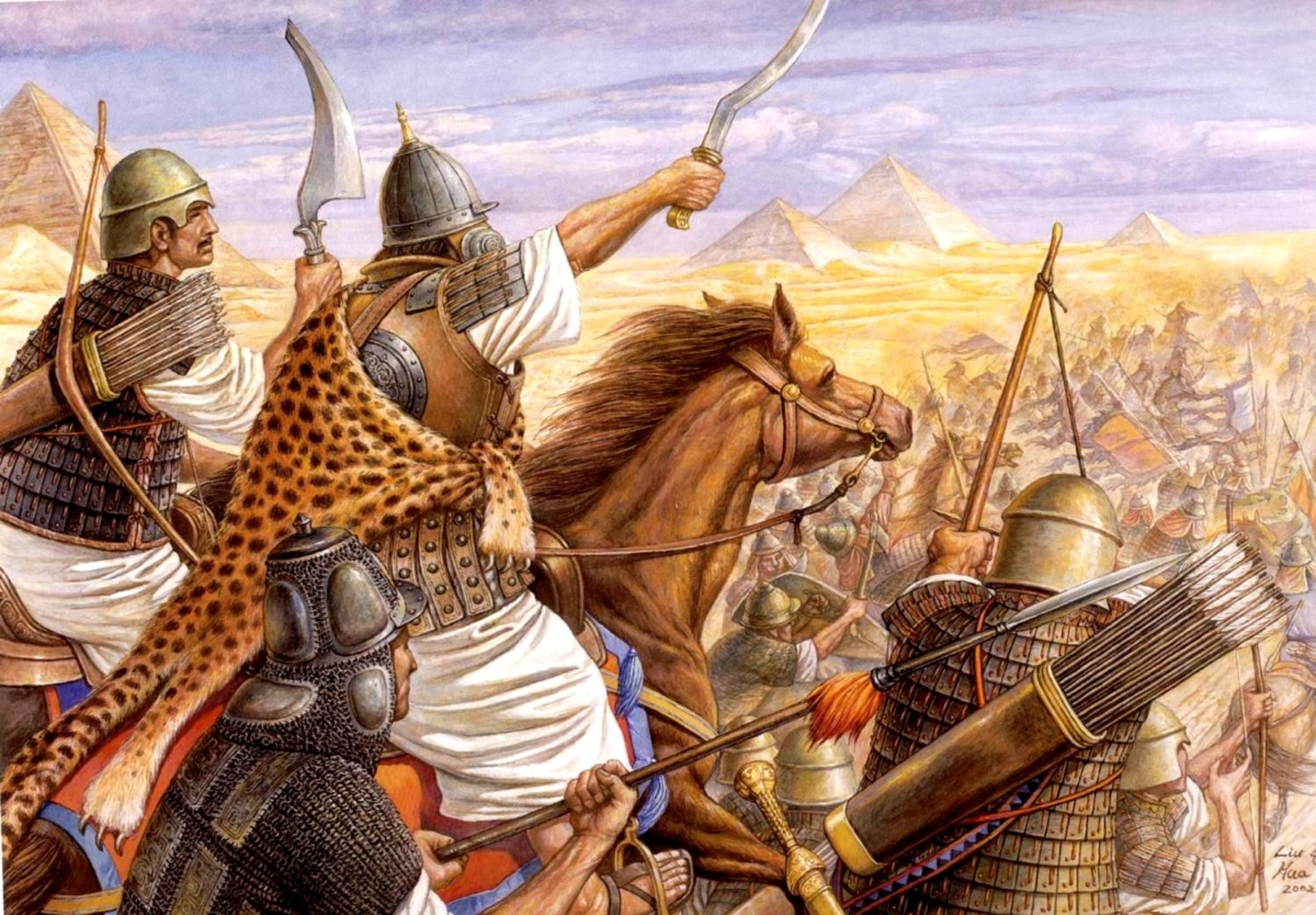 Memlâklar, Ayn Calut'ta Moğolları durdurmayı başardı. 