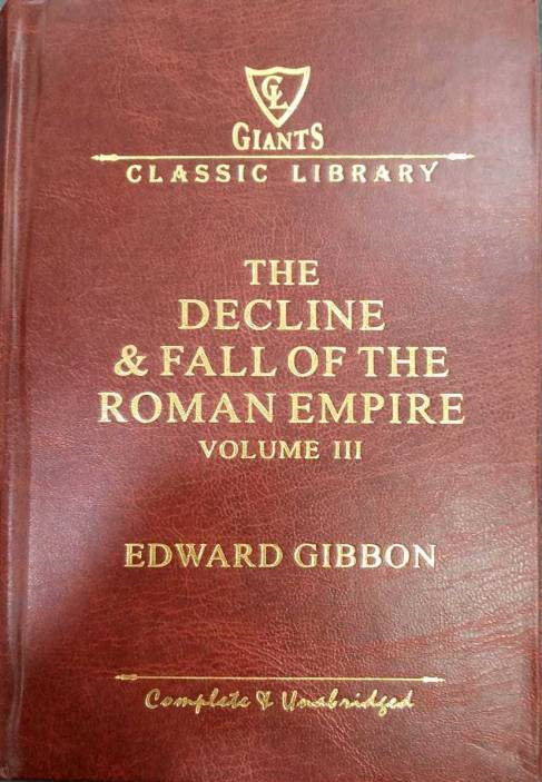 Gibbon'un ünlü çalışmasının üçüncü cildinin kapağı.