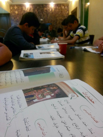 Isparta'dan Amman Arap Üniversitesi'ne dil eğitimi için gelen öğrenciler.
