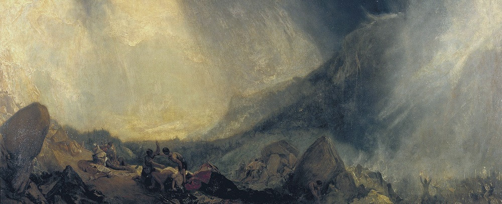Kar Fırtınası: Hannibal ve Ordusu Alpleri Geçiyor (Snow Storm: Hannibal and his Army Crossing the Alps), 1812