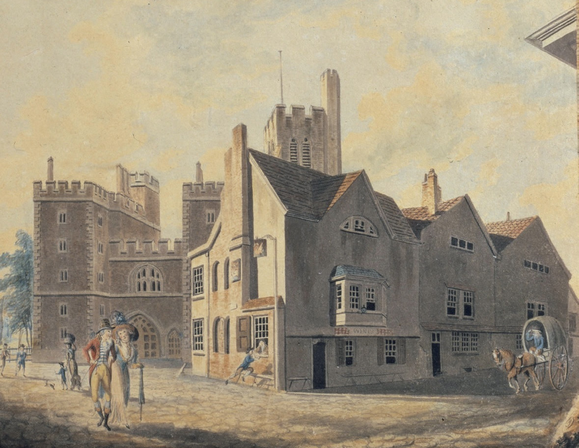 Başpiskoposun Sarayının Bir Görünümü, Lambeth (View of the Archbishop's Palace, Lambeth), 1790
