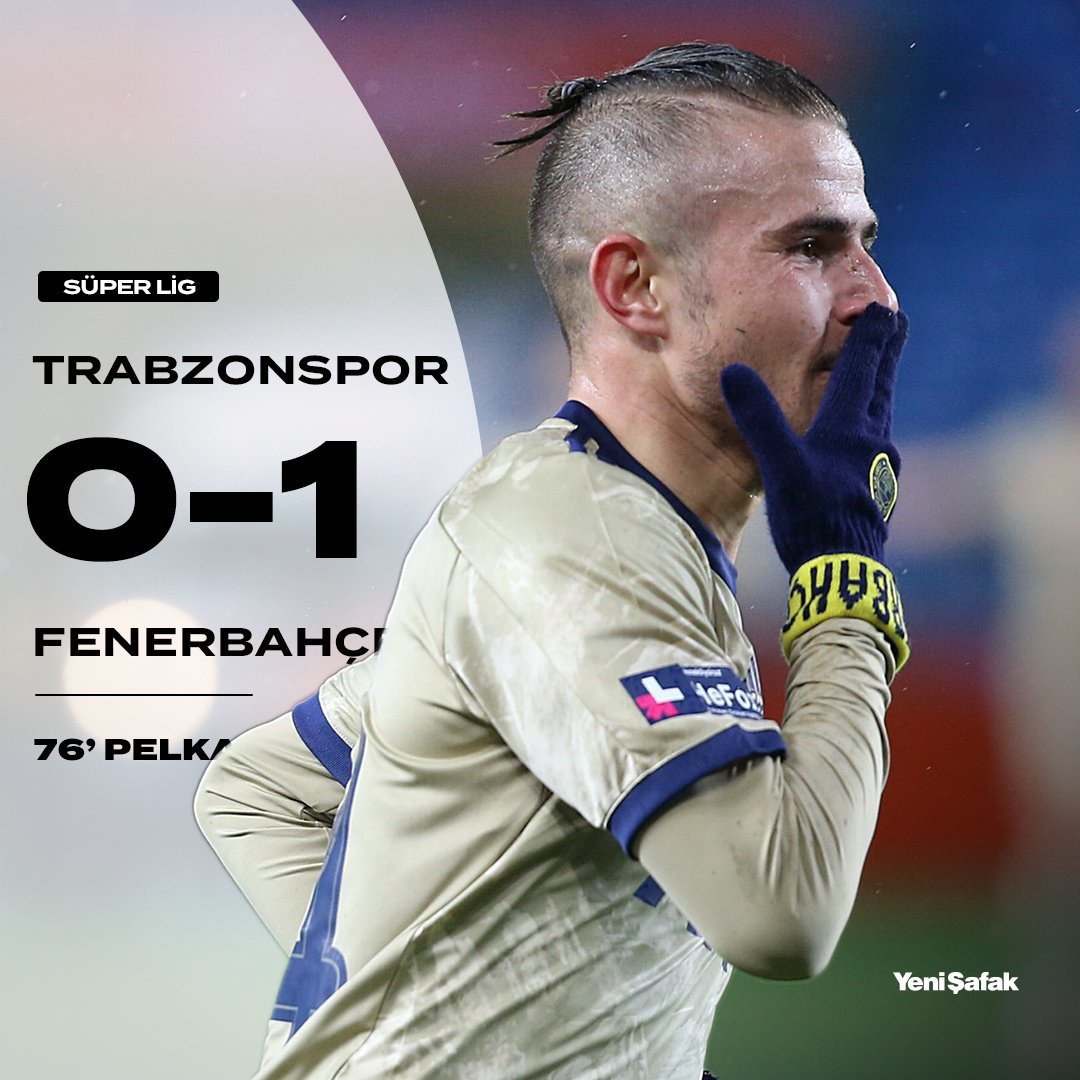 Trabzon'da kazanan Fenerbahçe: Kritik galibiyet