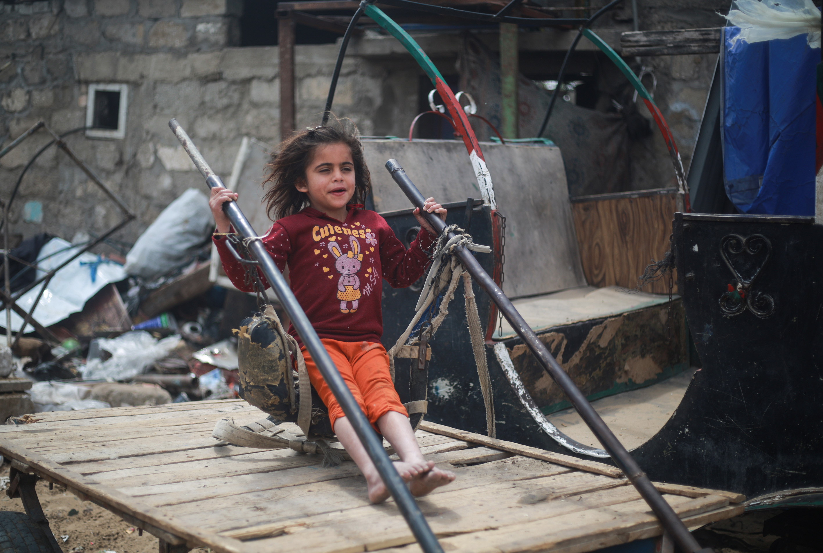 Nüfusun büyük çoğunluğunun mülteci olduğu Gazze Şeridi'nde çocuk olmak.
