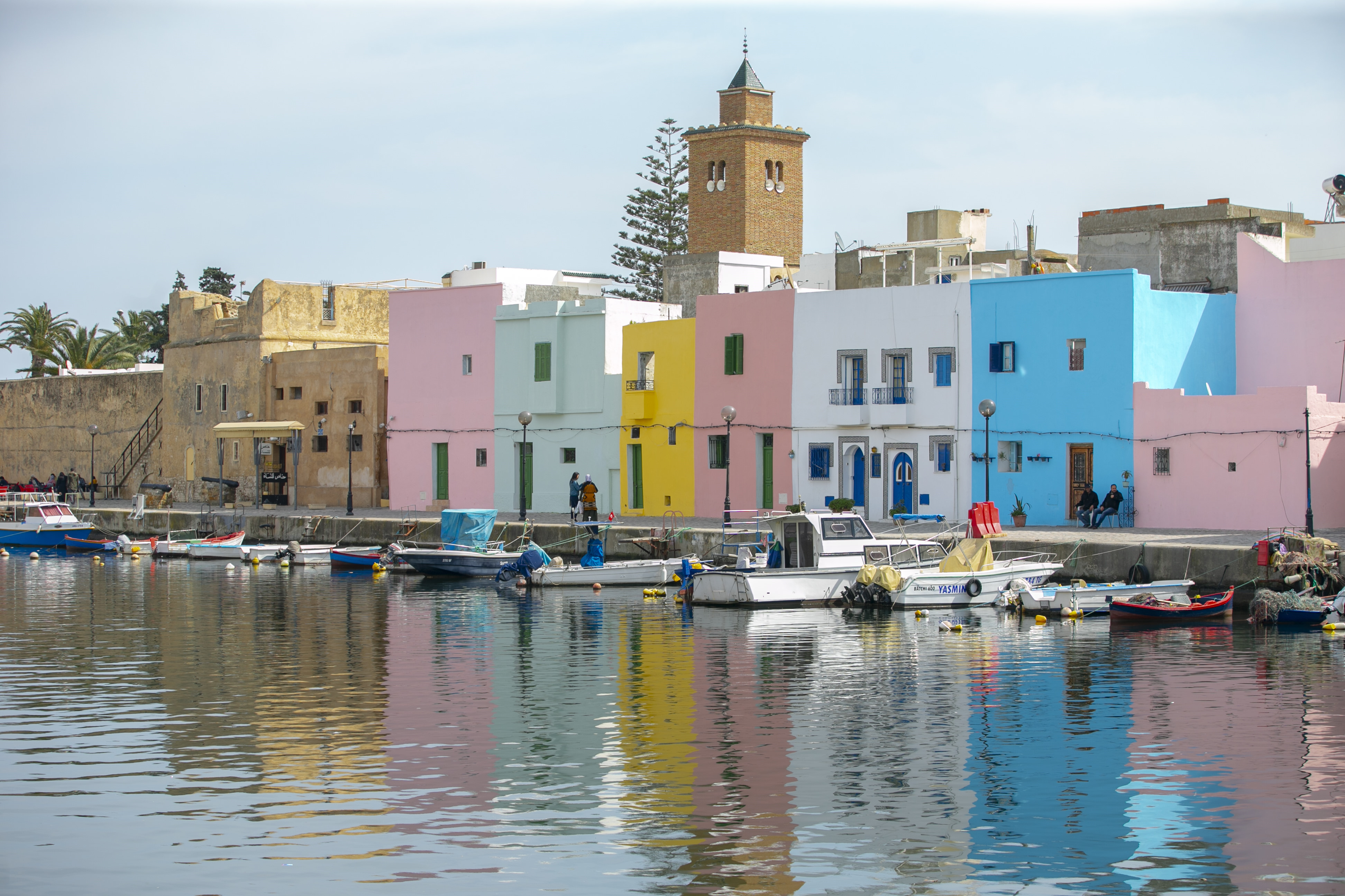 Kadim Binzert Limanı tarihî dokusu ve renkli manzarasıyla turistlerin uğrak yeri haline gelmiş durumda.
