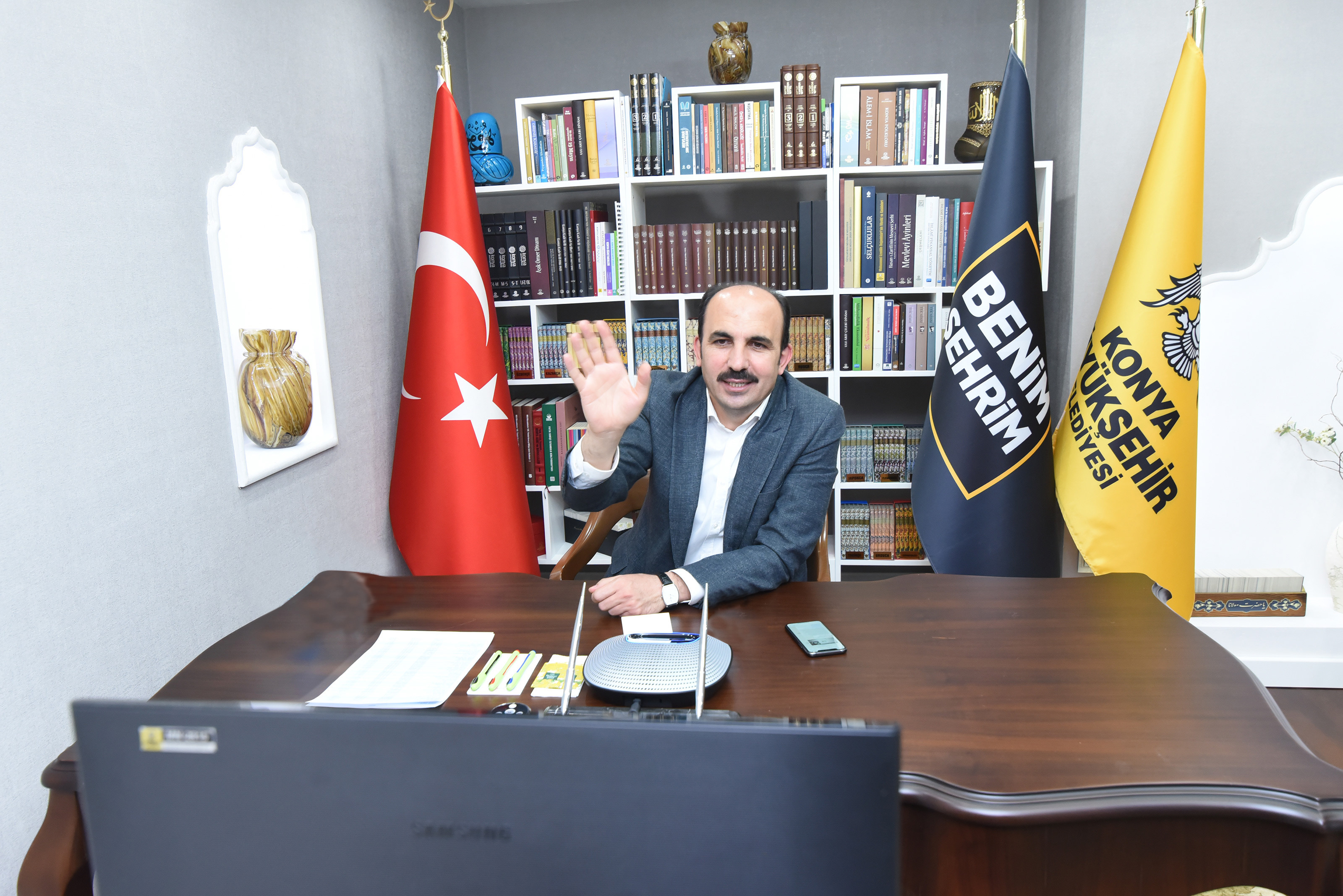 Konya Büyükşehir Belediye Başkanı Uğur İbrahim Altay.