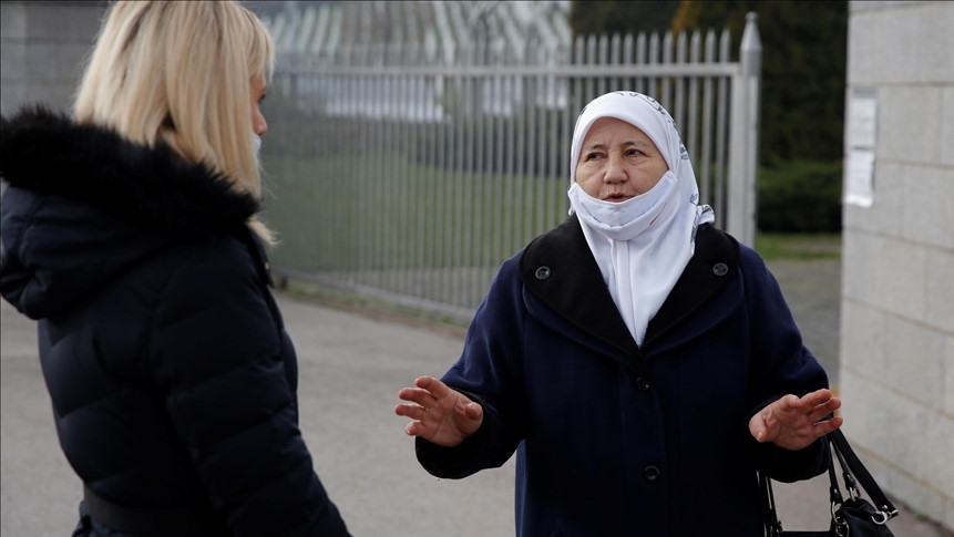 Srebrenitsa Anneleri Derneği Başkanı Fazila Efendic.