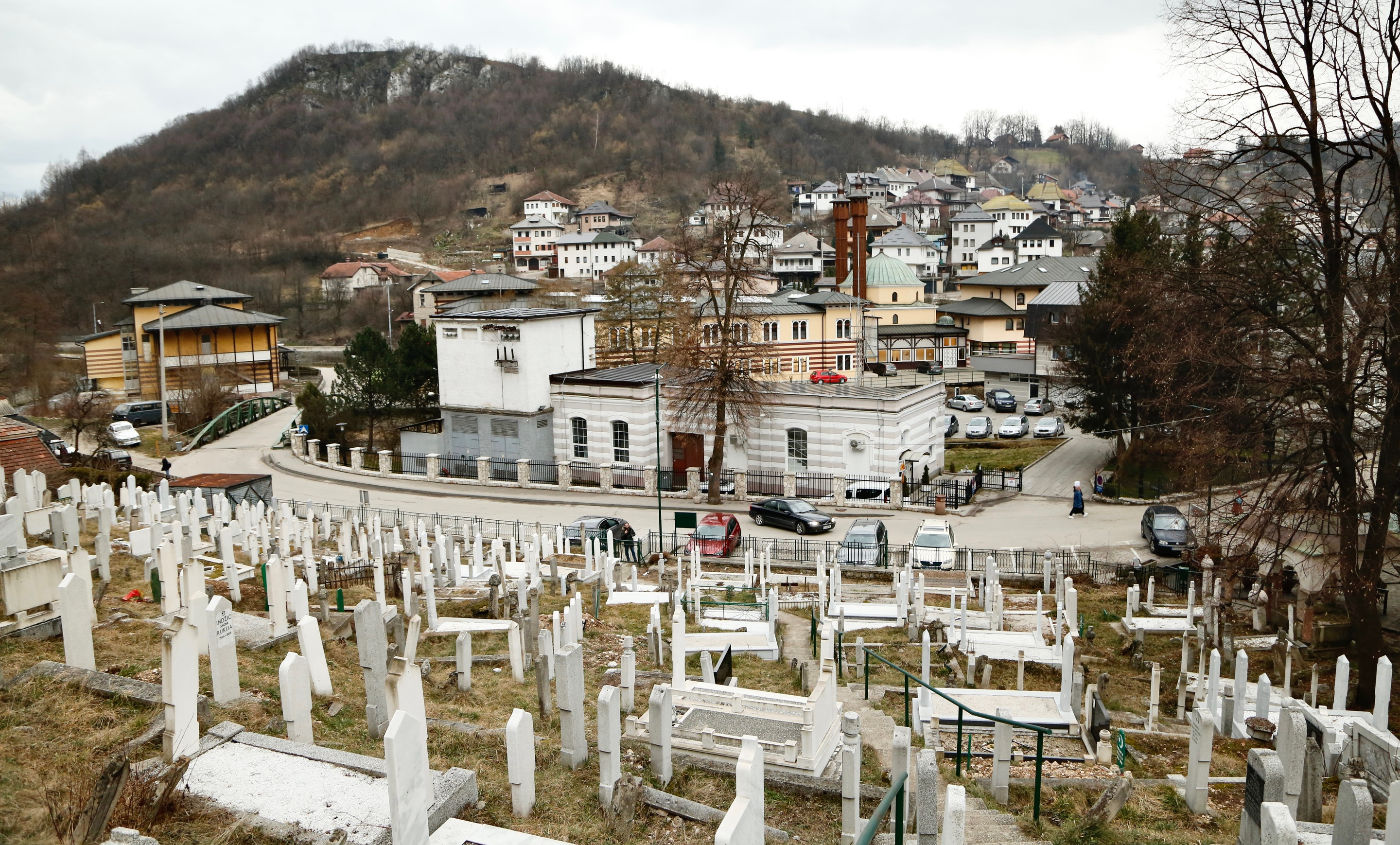 Travnik mezarlığı.