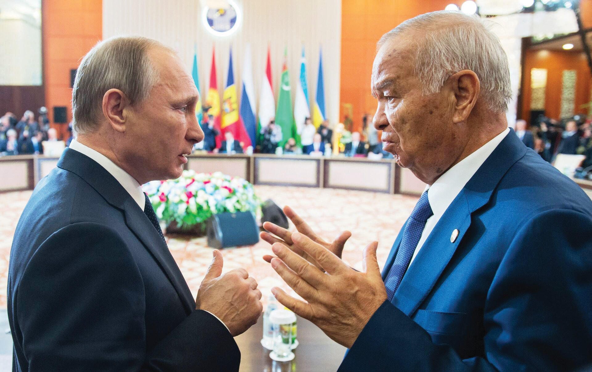 Putin ve Kerimov.