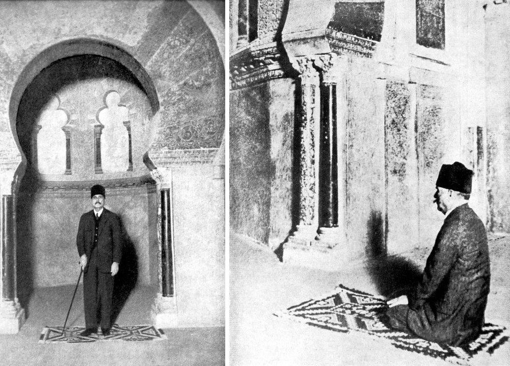 Muhammed İkbal, Kurtuba Camii'nde.