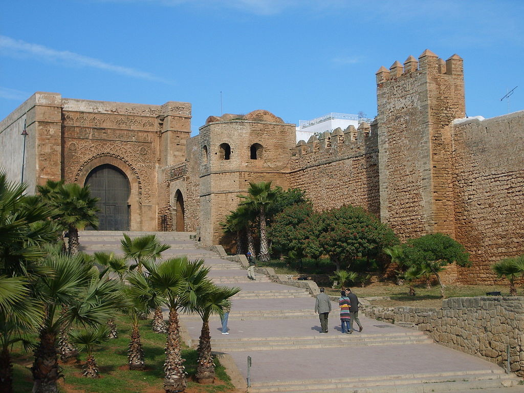 12. yüzyılda Muvahhidler döneminde Rabat'a inşa edilen Avdaya Kasbahı.