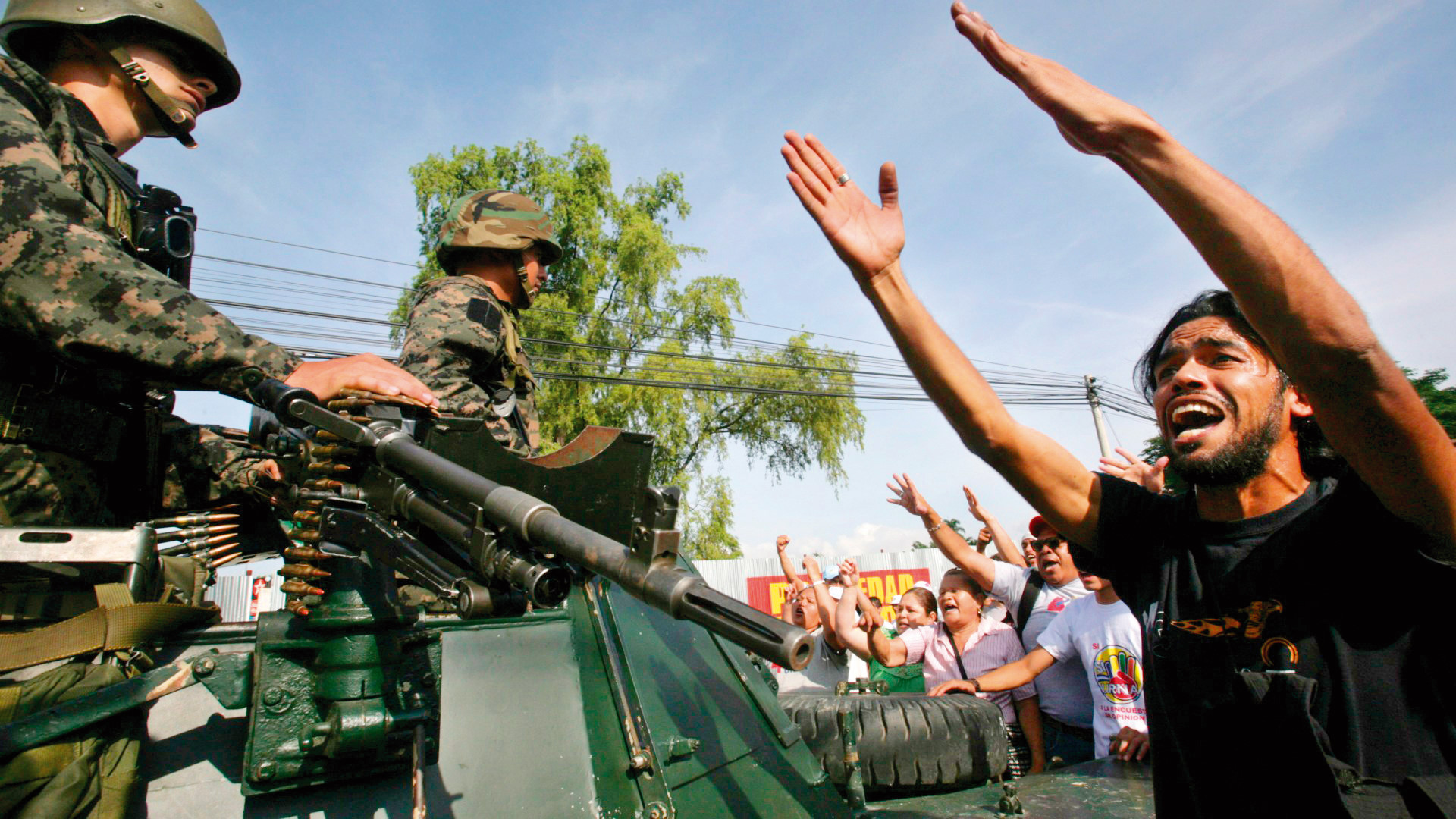 Honduras askeri darbesi.