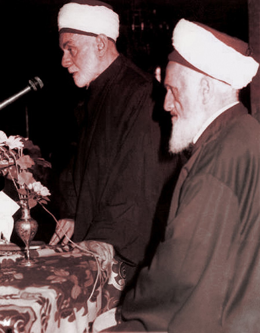 Abdurrahman Gürses Hoca, Gönenli Mehmet Efendi ile birlikte.