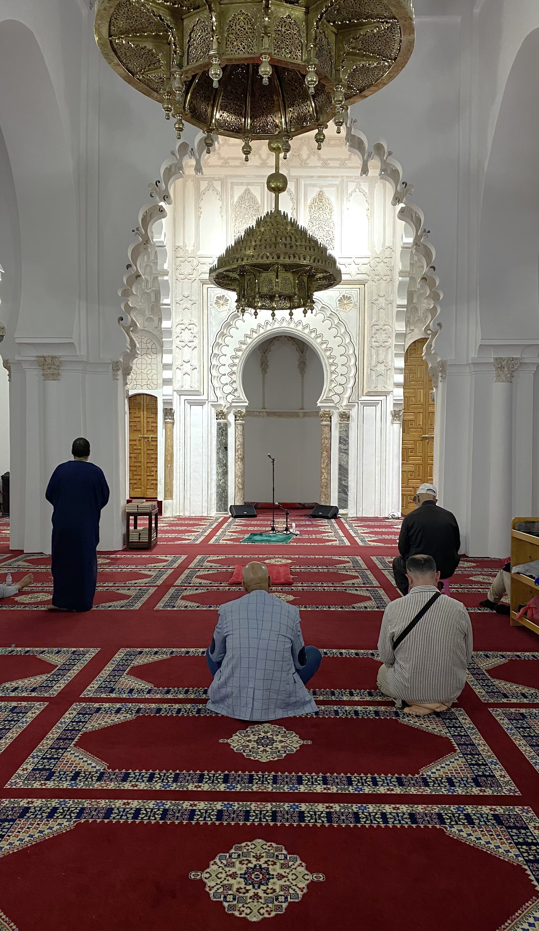 Kutubiyye Camii'nin içi.